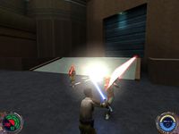 une photo d'Ã©cran de Star Wars - Jedi Knight 2 - Jedi Outcast sur Microsoft X-Box